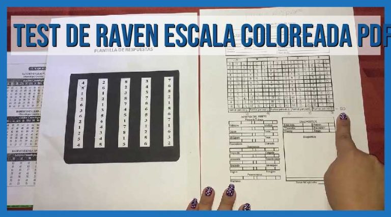 Descarga El Test De Raven Escala Coloreada En Pdf ¡mejora Tus Habilidades Cognitivas 1137